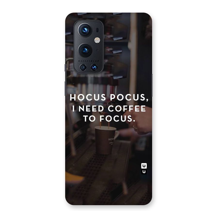 Coffee Focus Back Case for OnePlus 9 Pro