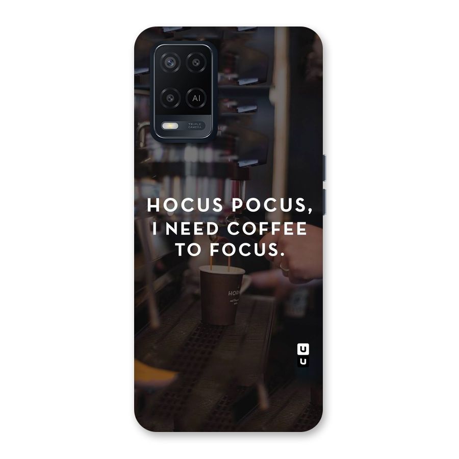 Coffee Focus Back Case for Oppo A54