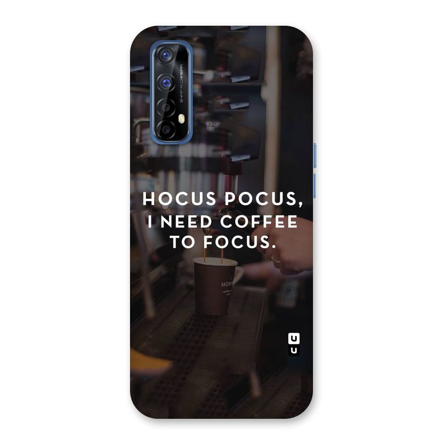 Coffee Focus Back Case for Realme 7