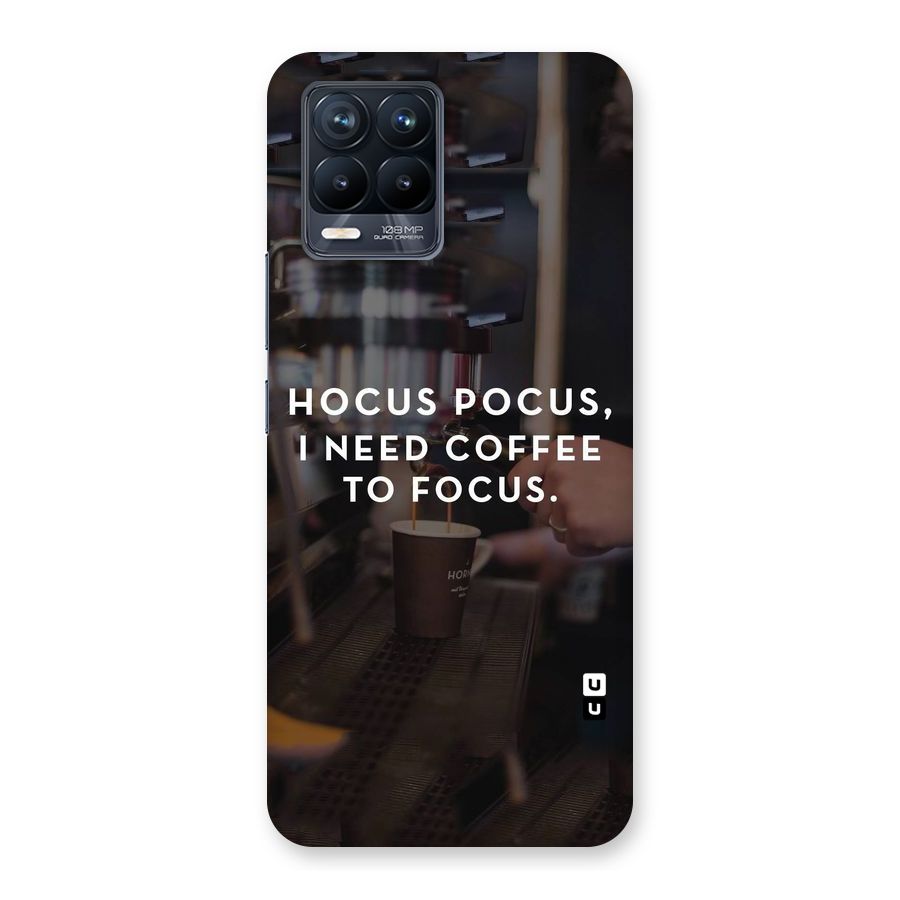 Coffee Focus Back Case for Realme 8 Pro