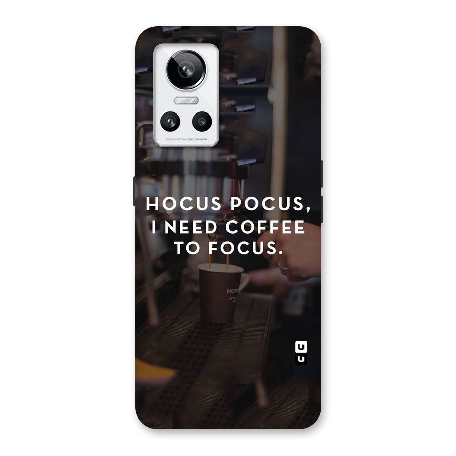 Coffee Focus Back Case for Realme GT Neo 3