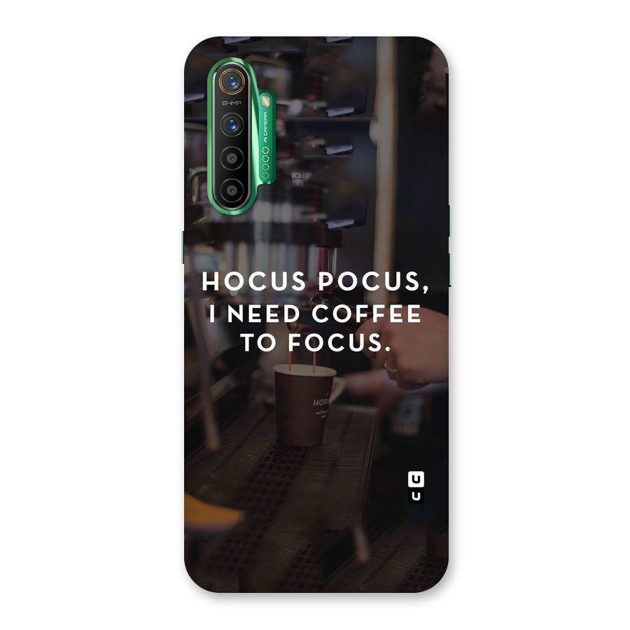 Coffee Focus Back Case for Realme X2