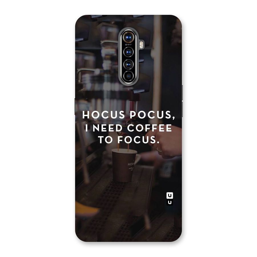 Coffee Focus Back Case for Realme X2 Pro