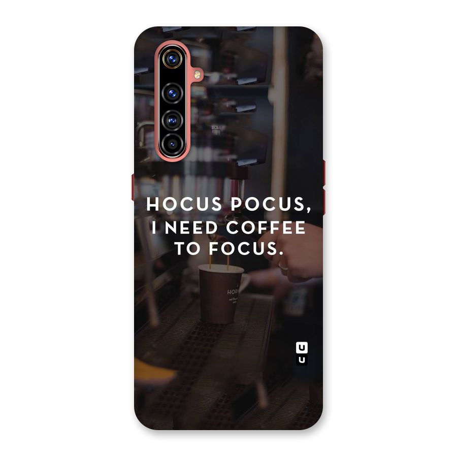 Coffee Focus Back Case for Realme X50 Pro