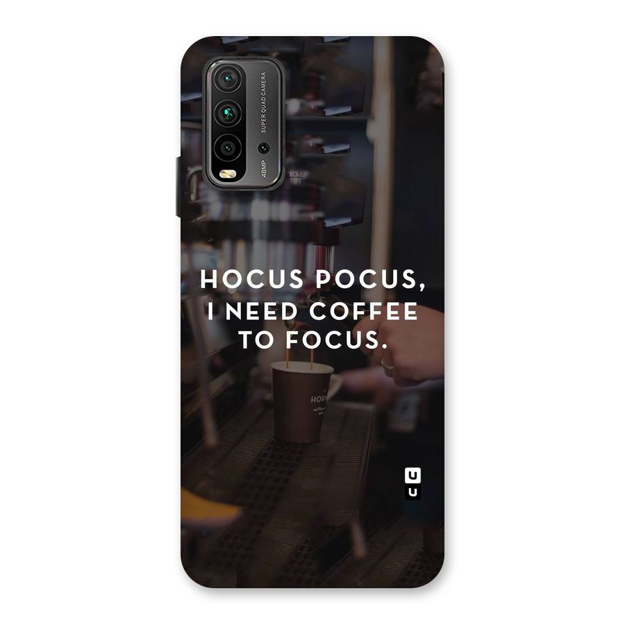 Coffee Focus Back Case for Redmi 9 Power