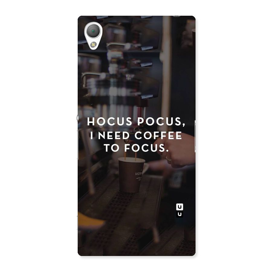 Coffee Focus Back Case for Sony Xperia Z3