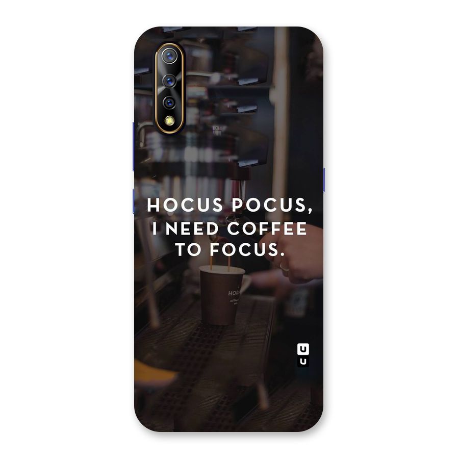 Coffee Focus Back Case for Vivo S1