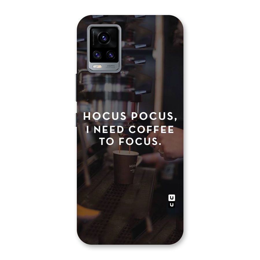 Coffee Focus Back Case for Vivo V20