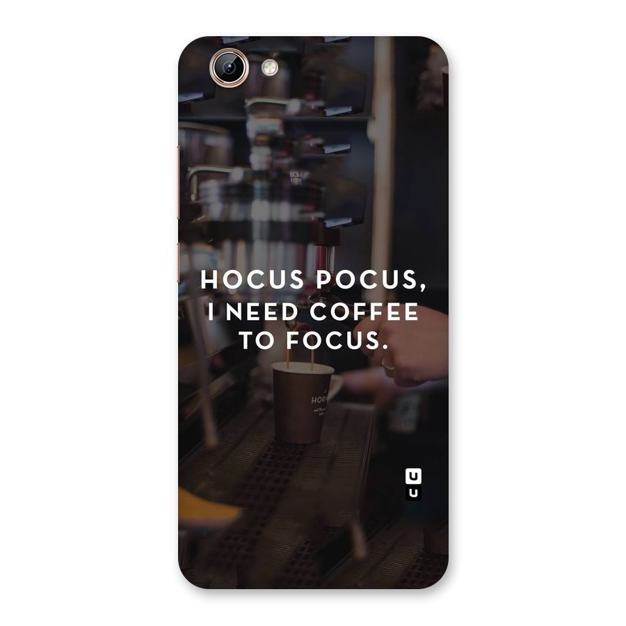 Coffee Focus Back Case for Vivo Y71i