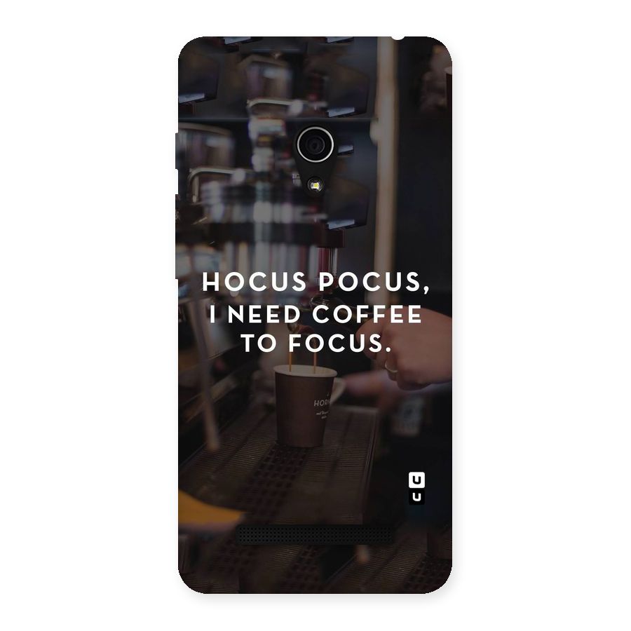 Coffee Focus Back Case for Zenfone 5