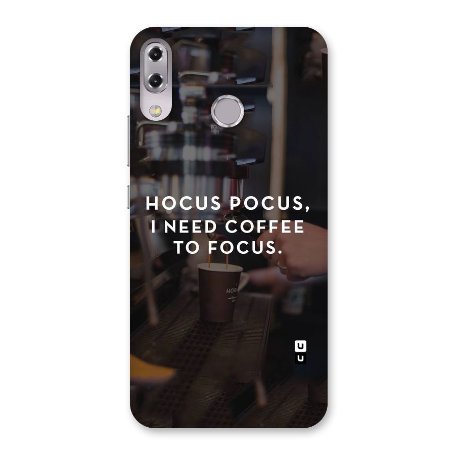 Coffee Focus Back Case for Zenfone 5Z