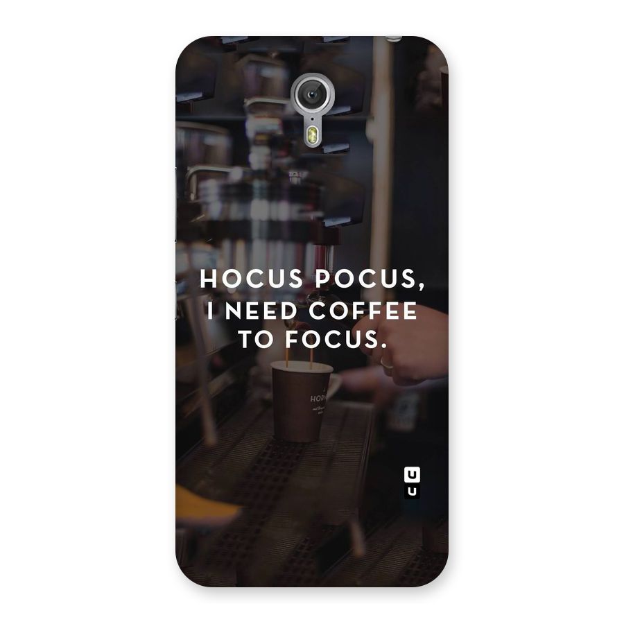 Coffee Focus Back Case for Zuk Z1