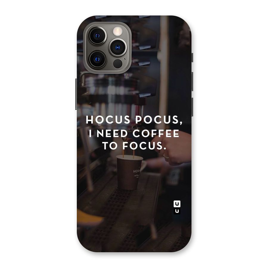 Coffee Focus Back Case for iPhone 12 Pro