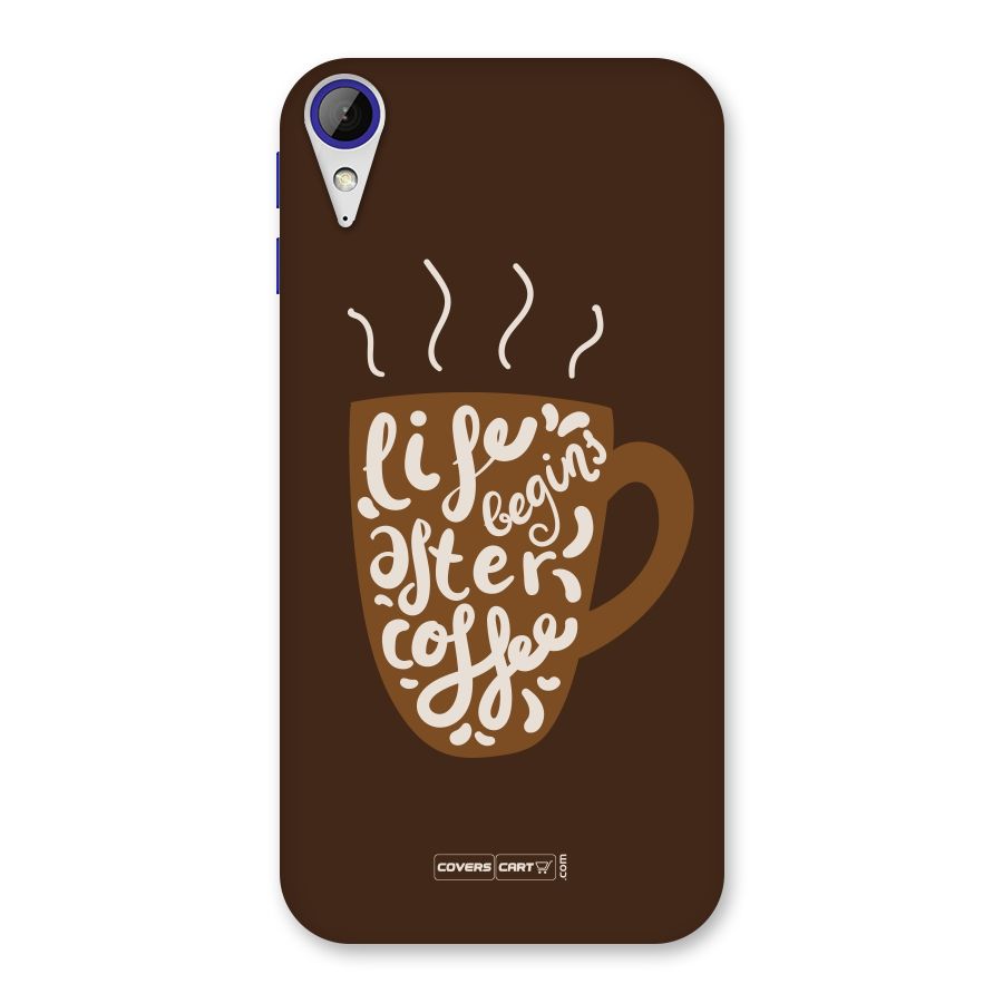 Coffee Mug Back Case for Desire 830