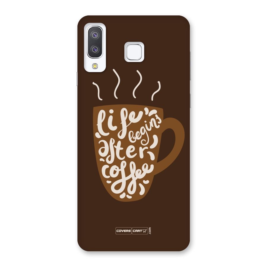 Coffee Mug Back Case for Galaxy A8 Star