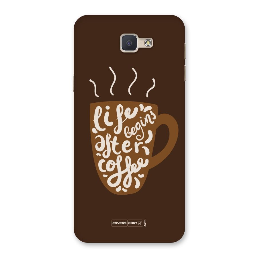 Coffee Mug Back Case for Galaxy J5 Prime