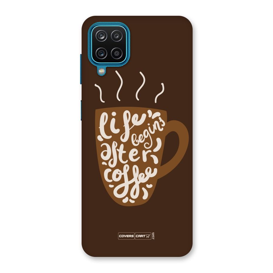 Coffee Mug Back Case for Galaxy M12