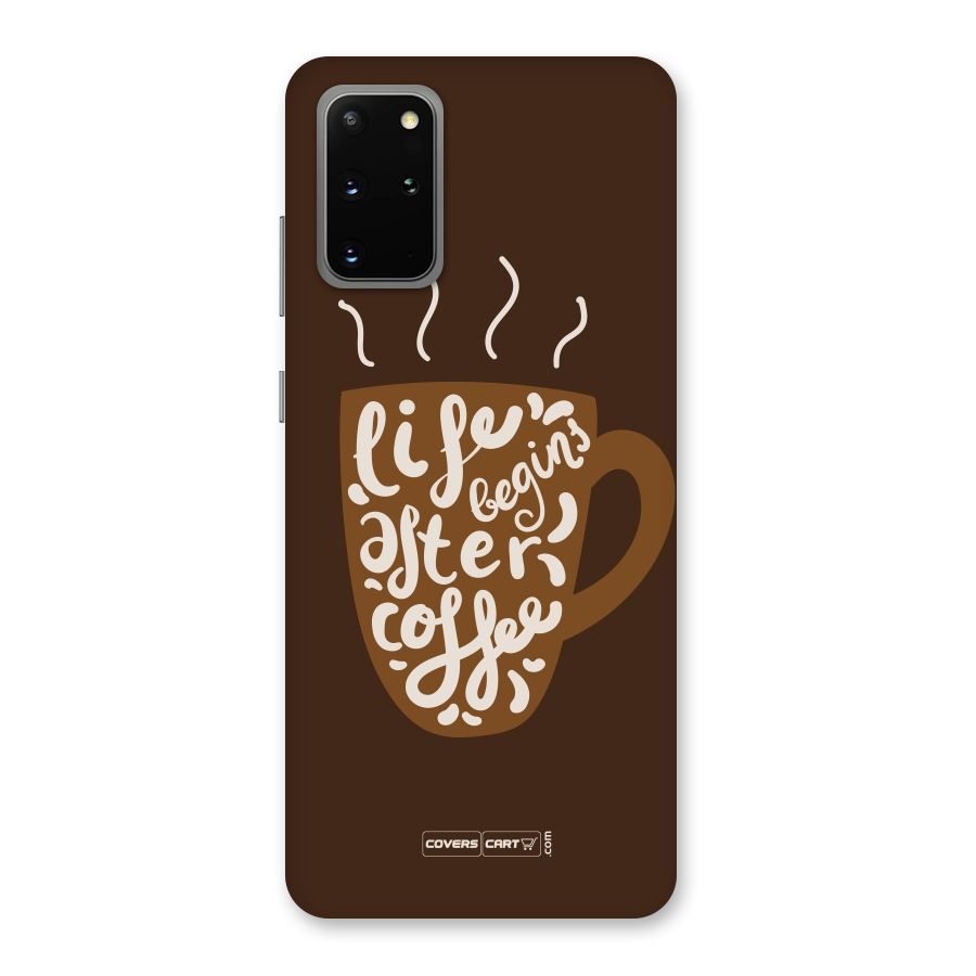 Coffee Mug Back Case for Galaxy S20 Plus