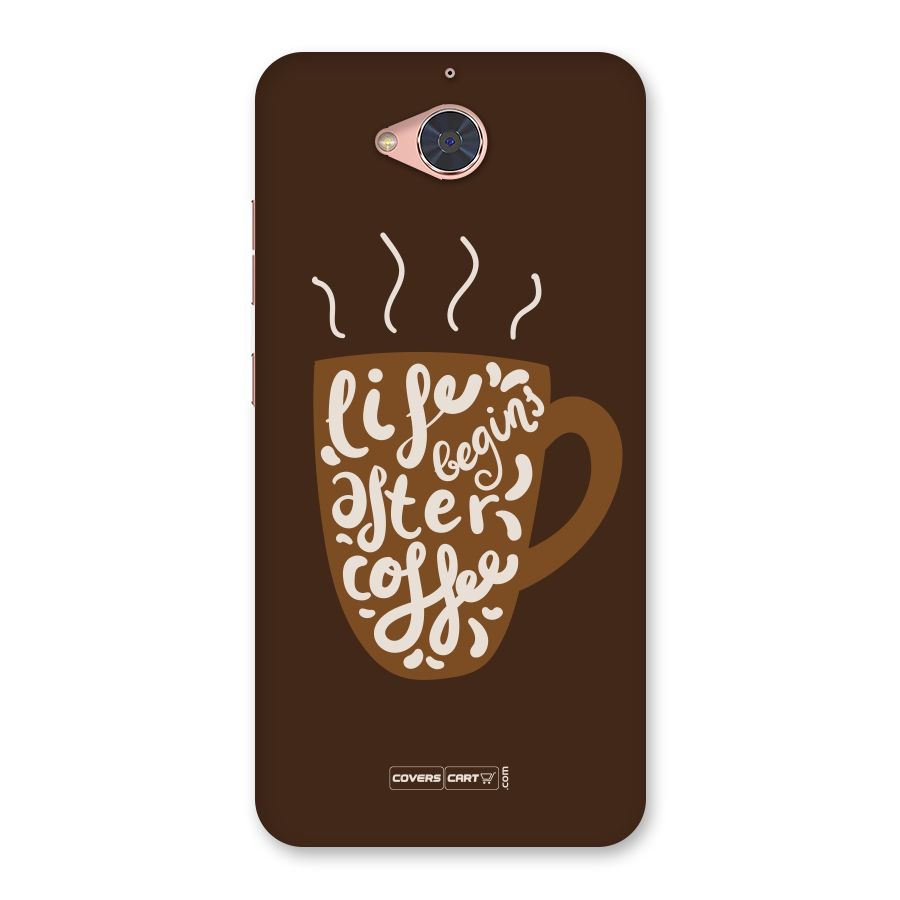 Coffee Mug Back Case for Gionee S6 Pro