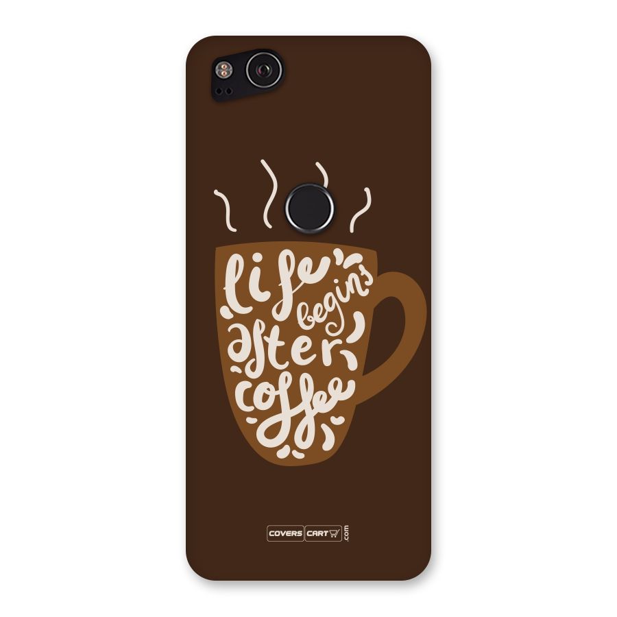 Coffee Mug Back Case for Google Pixel 2