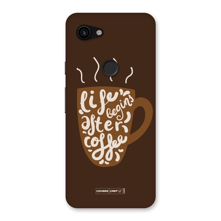 Coffee Mug Back Case for Google Pixel 3a