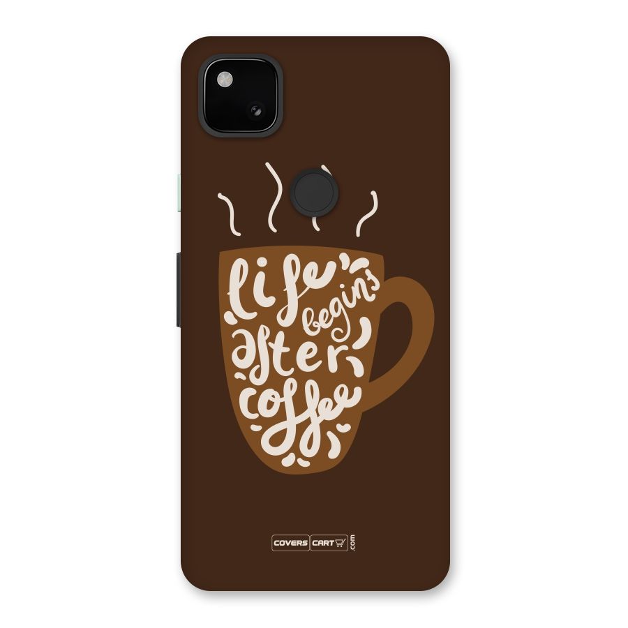 Coffee Mug Back Case for Google Pixel 4a