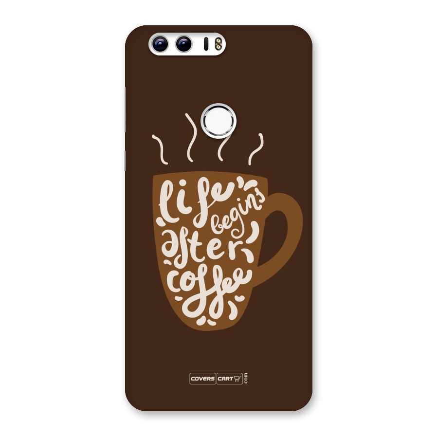Coffee Mug Back Case for Honor 8