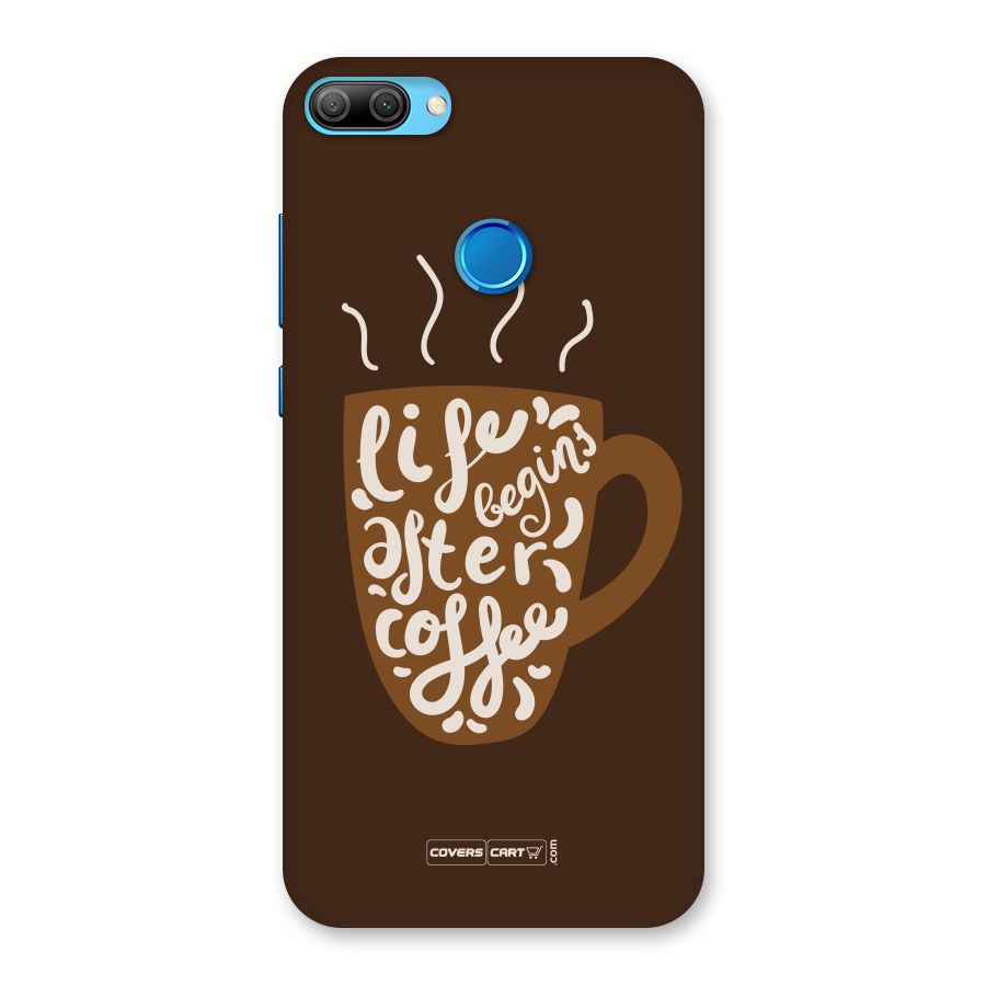 Coffee Mug Back Case for Honor 9N