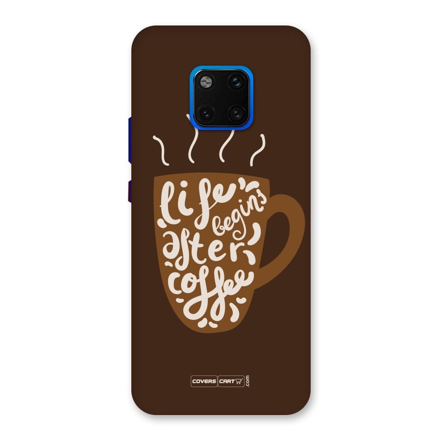 Coffee Mug Back Case for Huawei Mate 20 Pro