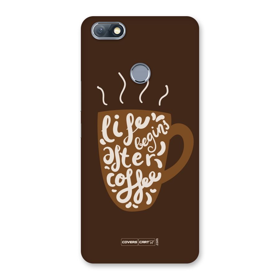 Coffee Mug Back Case for Infinix Note 5