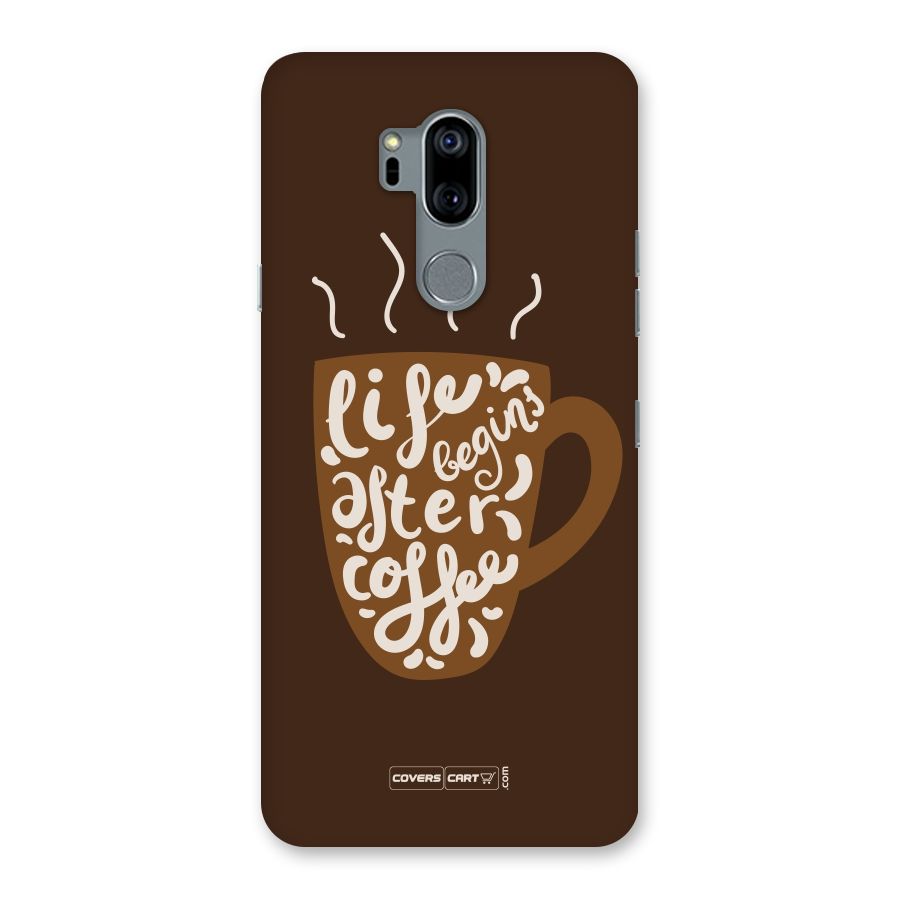 Coffee Mug Back Case for LG G7