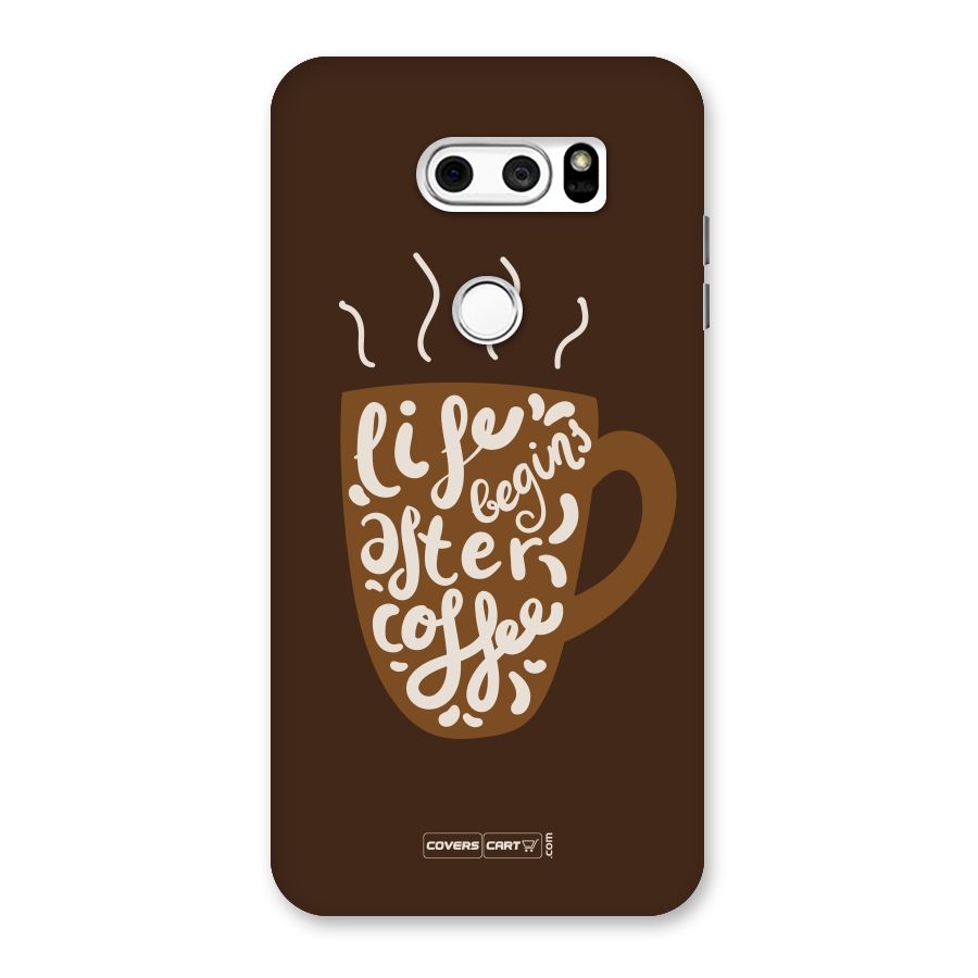 Coffee Mug Back Case for LG V30