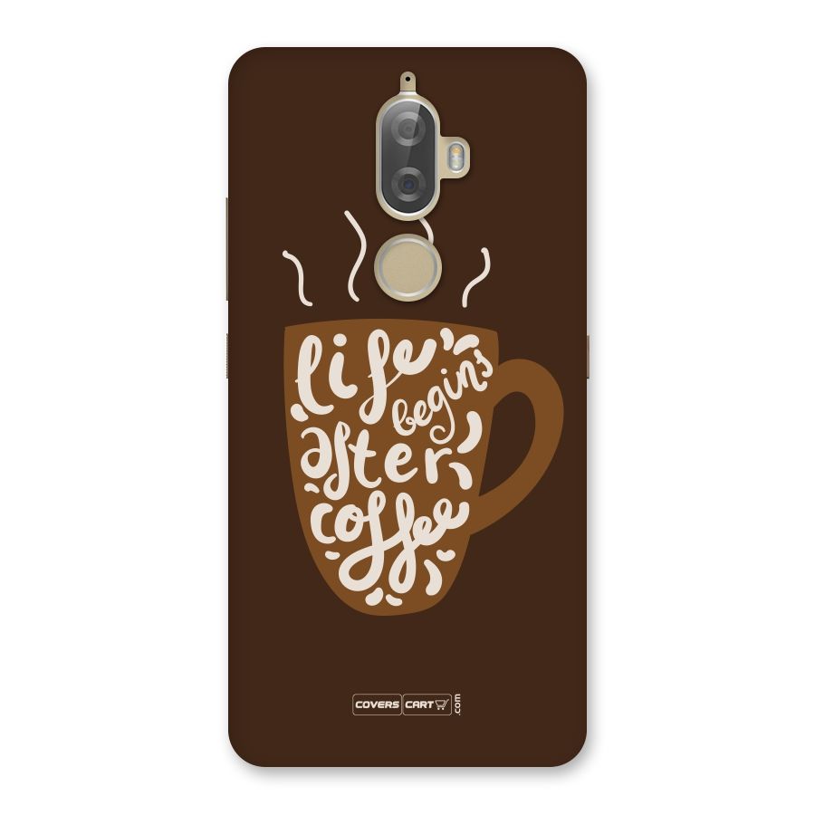 Coffee Mug Back Case for Lenovo K8 Plus