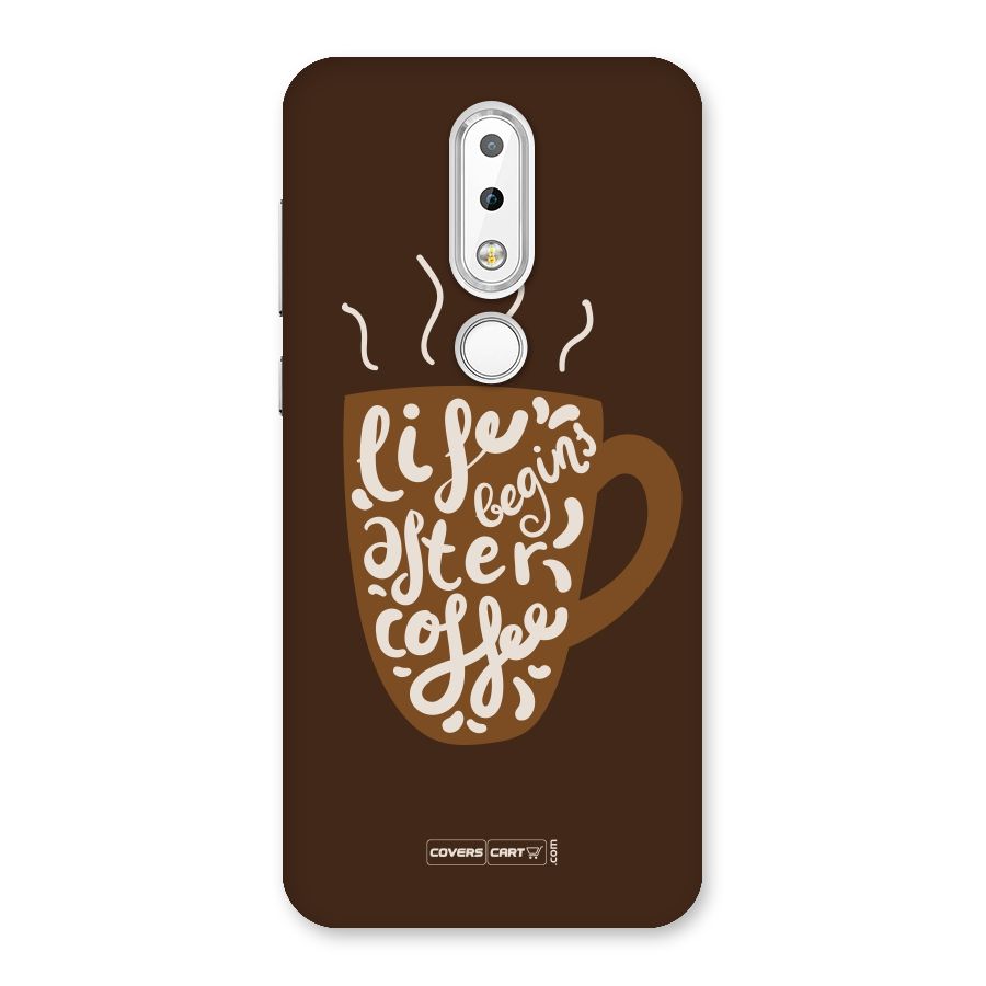 Coffee Mug Back Case for Nokia 6.1 Plus