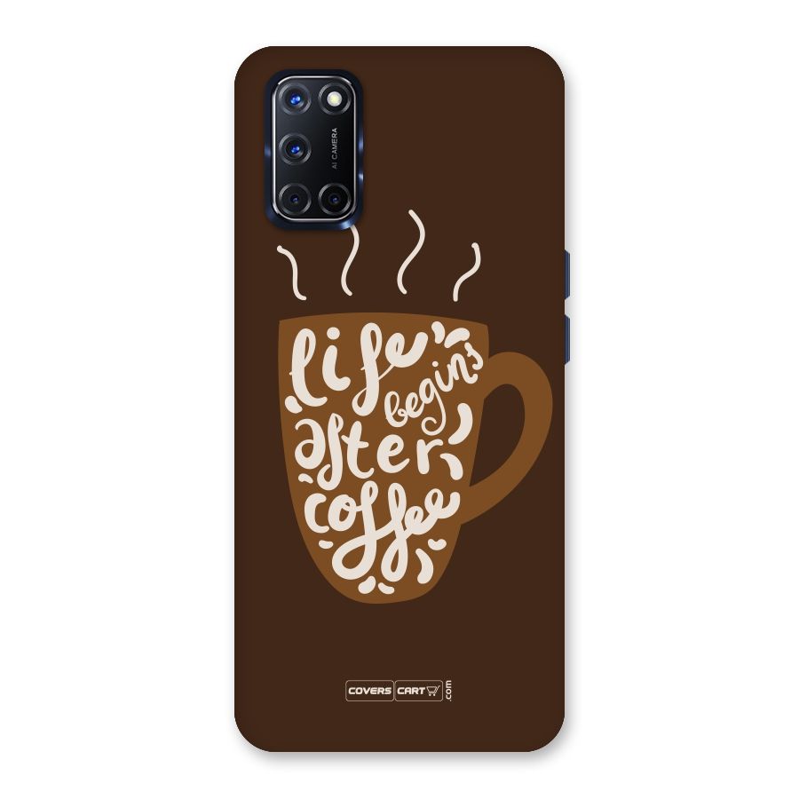 Coffee Mug Back Case for Oppo A52