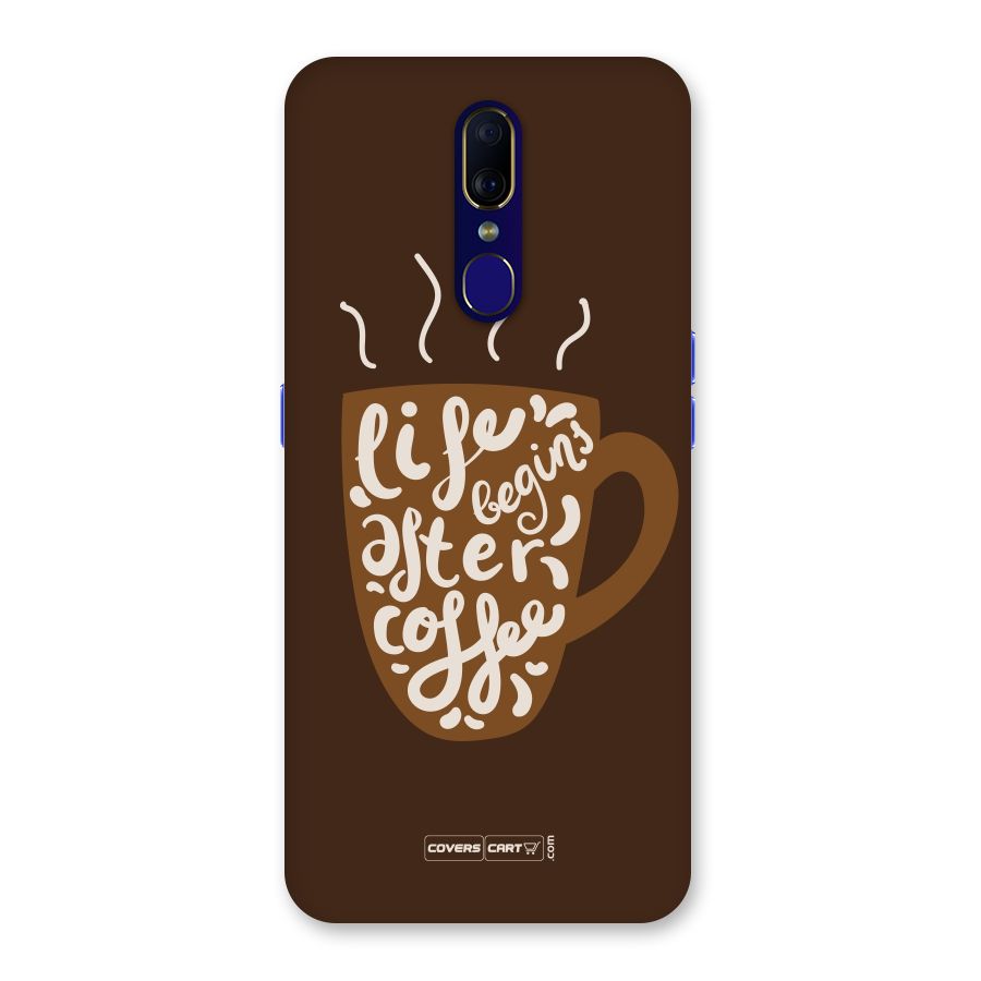 Coffee Mug Back Case for Oppo A9