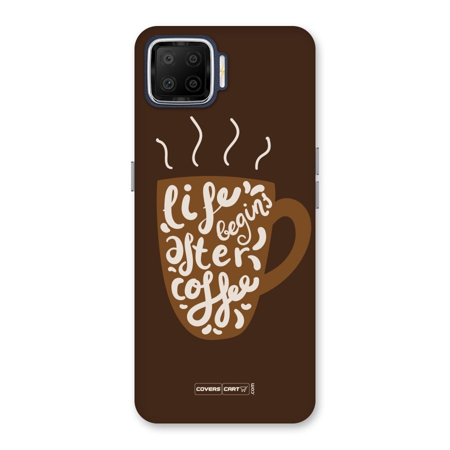 Coffee Mug Back Case for Oppo F17