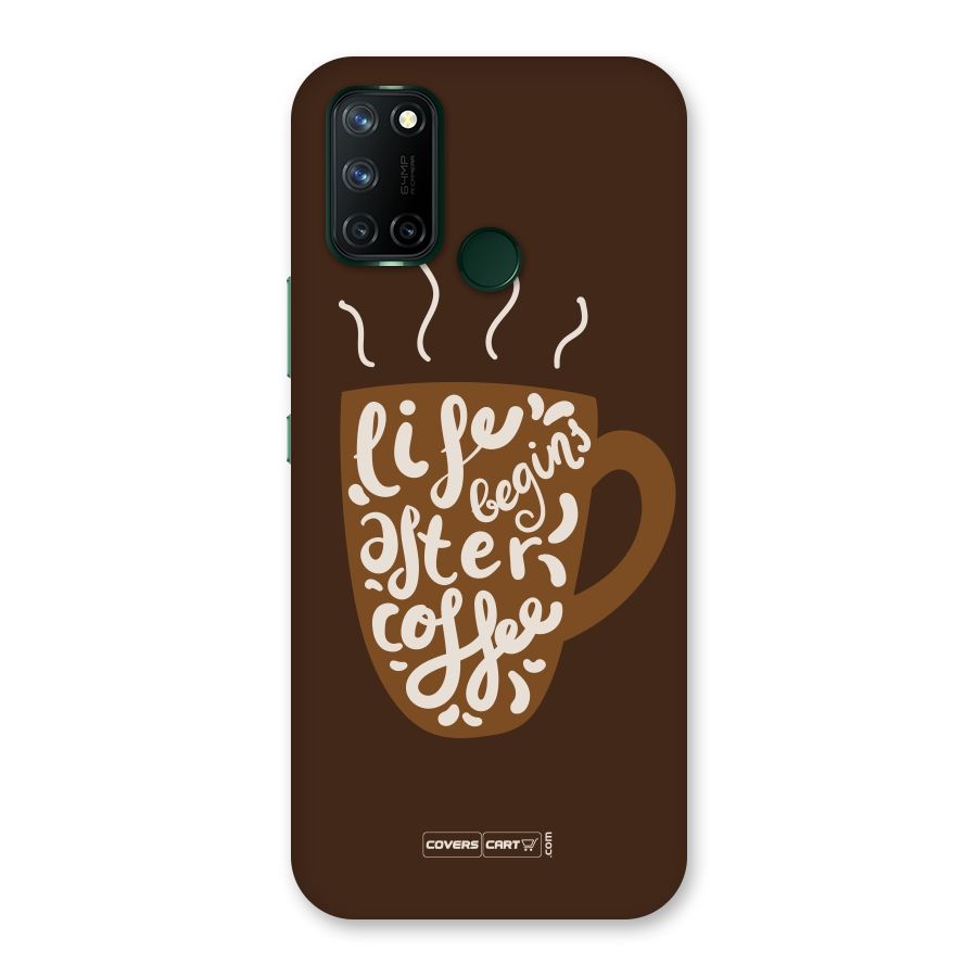 Coffee Mug Back Case for Realme 7i
