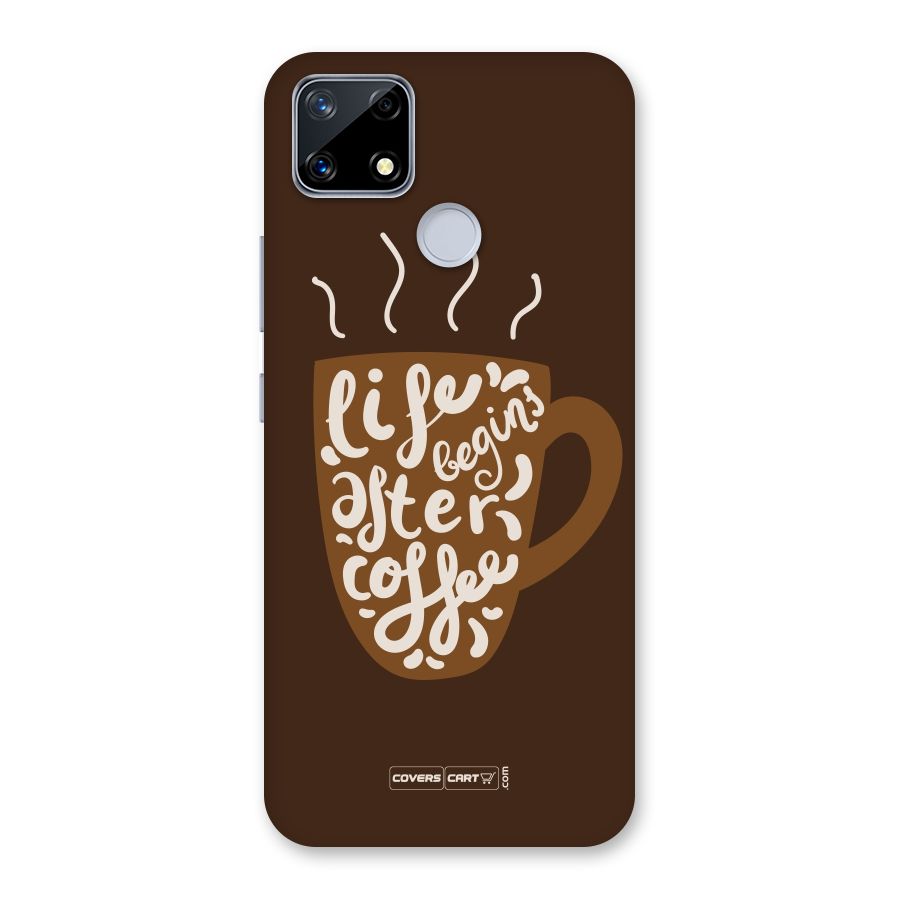 Coffee Mug Back Case for Realme Narzo 20