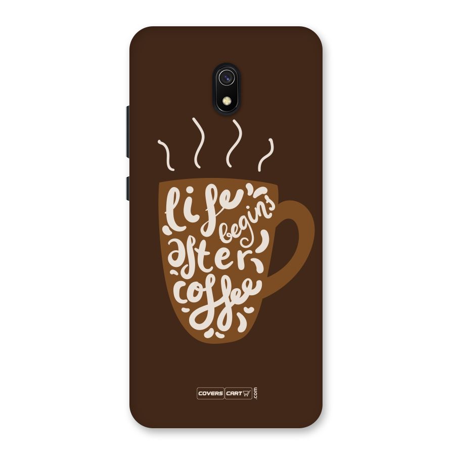Coffee Mug Back Case for Redmi 8A