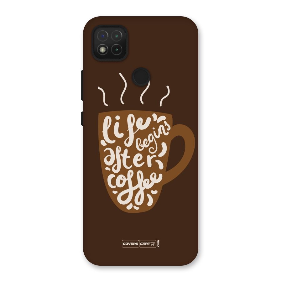Coffee Mug Back Case for Redmi 9