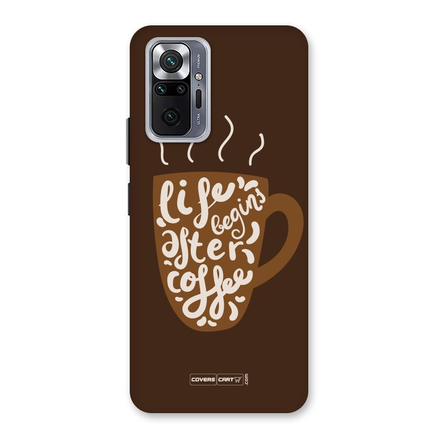 Coffee Mug Back Case for Redmi Note 10 Pro Max