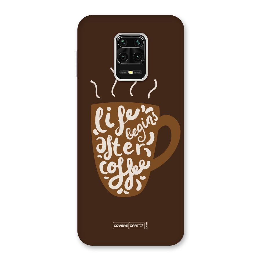 Coffee Mug Back Case for Redmi Note 9 Pro