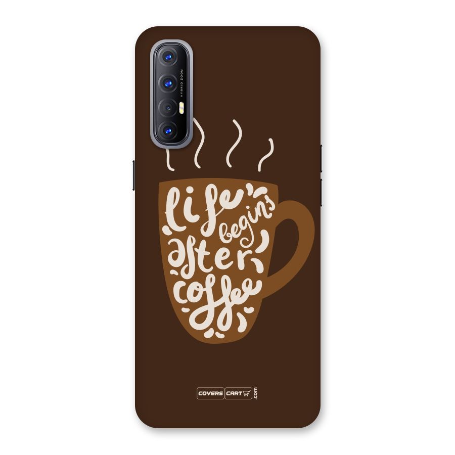 Coffee Mug Back Case for Reno3 Pro