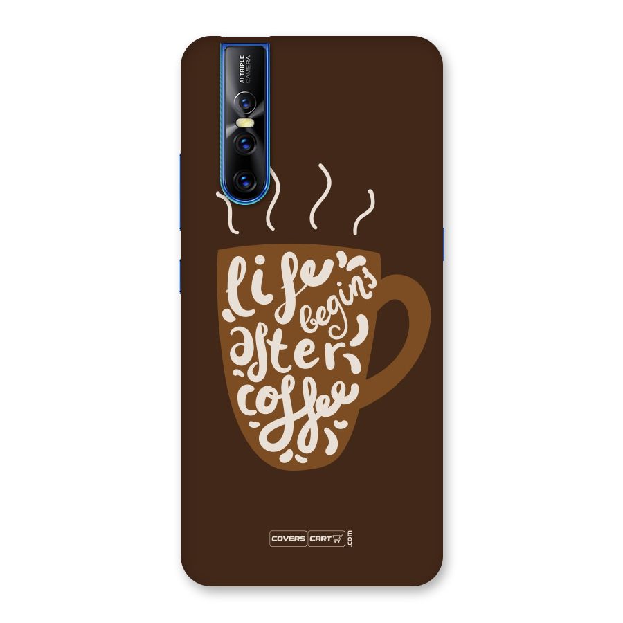Coffee Mug Back Case for Vivo V15 Pro
