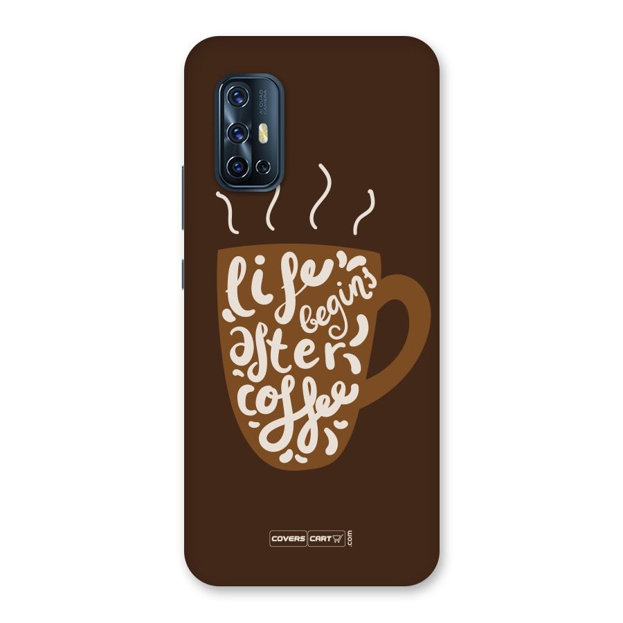 Coffee Mug Back Case for Vivo V17