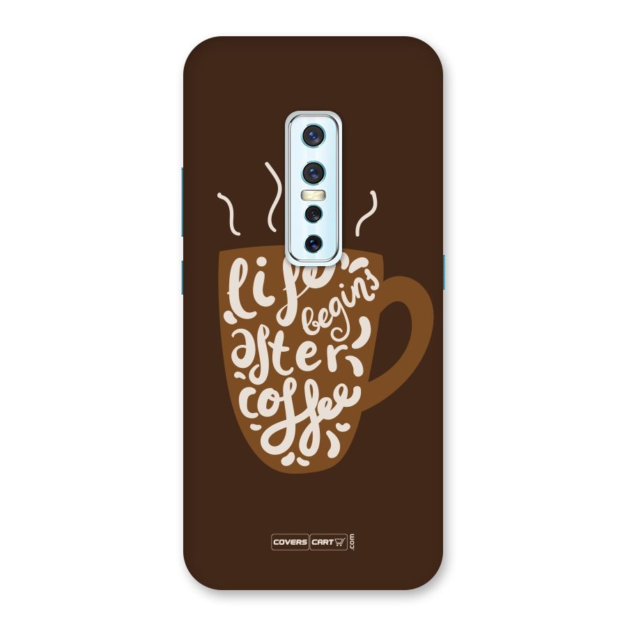 Coffee Mug Back Case for Vivo V17 Pro