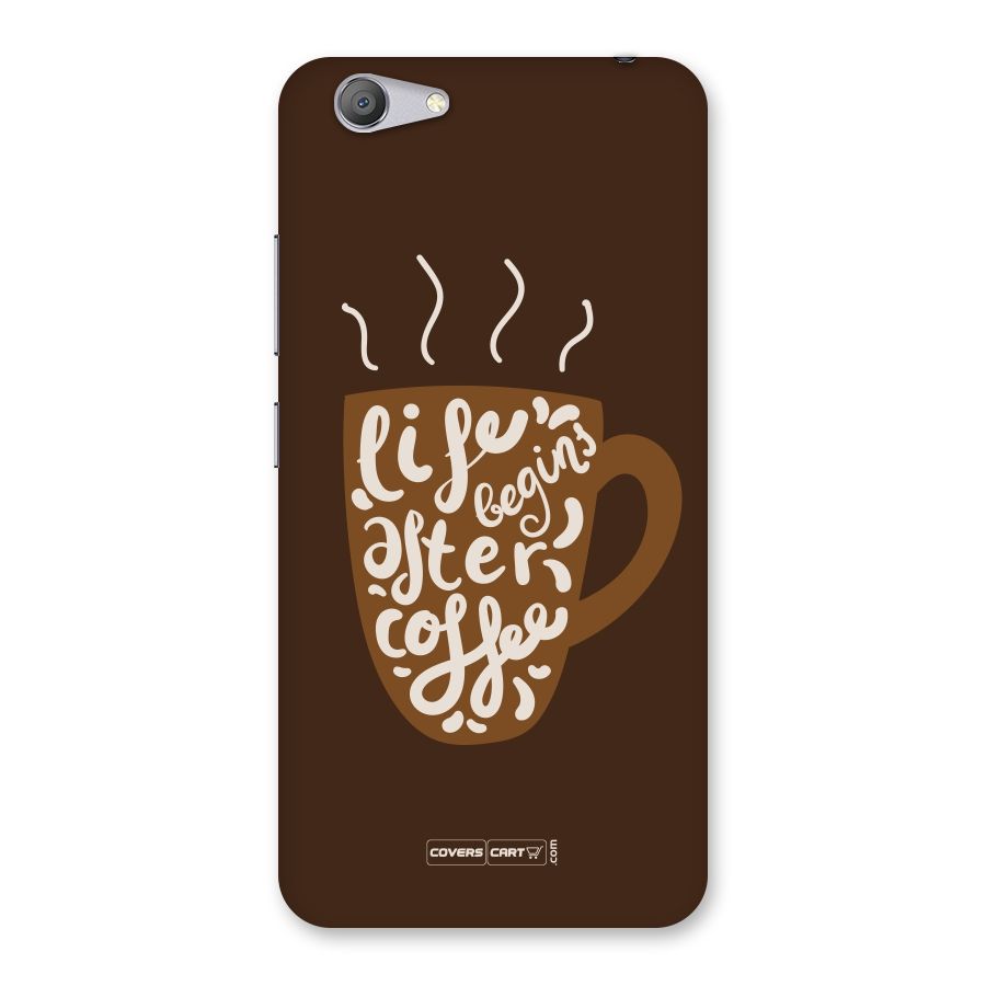 Coffee Mug Back Case for Vivo Y53