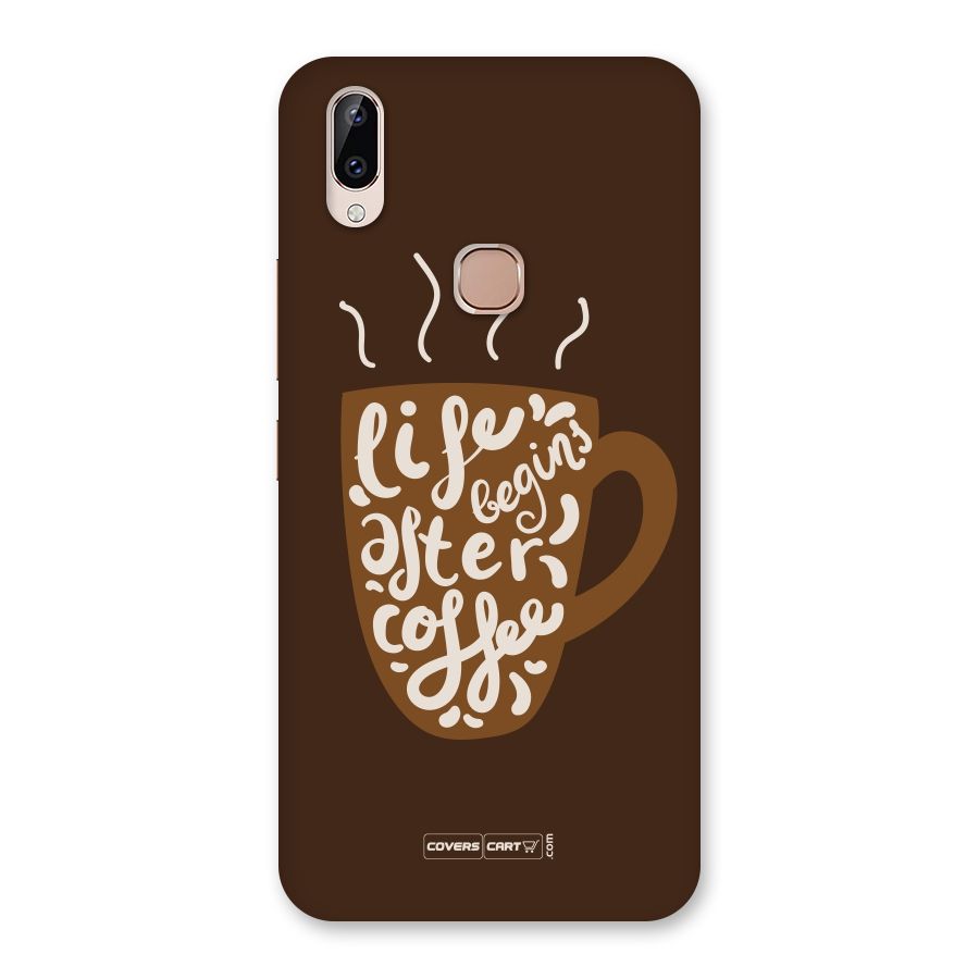 Coffee Mug Back Case for Vivo Y83 Pro