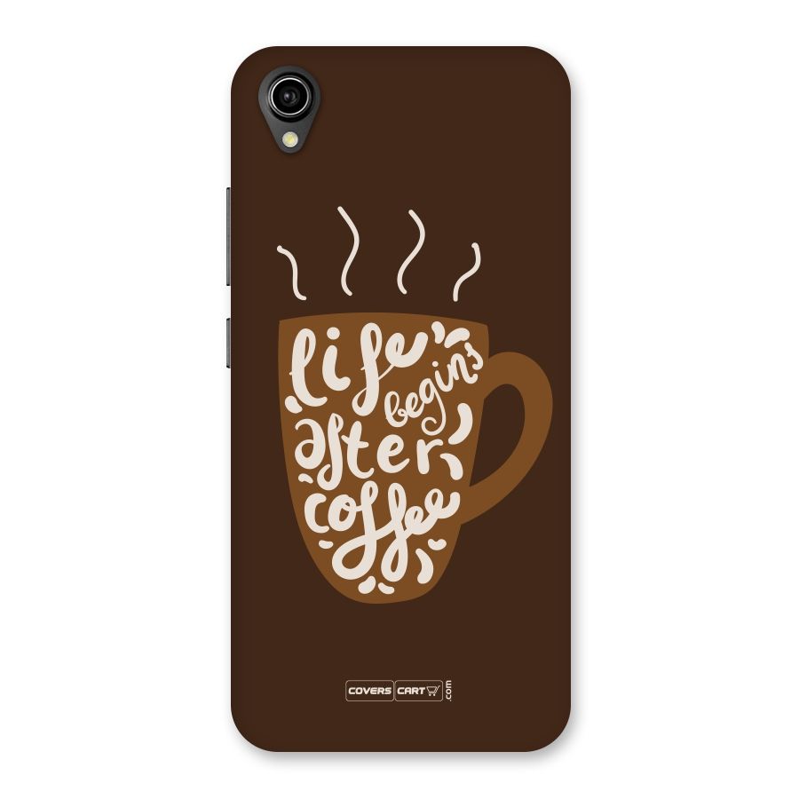 Coffee Mug Back Case for Vivo Y91i